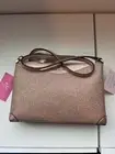 kate spade glitter rose gold sparkle cross body bag