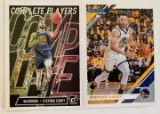 (2) 2019-20 Panini Donruss STEPHEN CURRY Complete Players Insert WARRIORS Lot 2