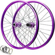 ZECHAO Disc Brake 32H Mountain Bike Wheels,Thru Axle 15 * 110/12 * 148mm Rim HG 12 Speed 6-Claw Tower Base for 26/27.5/29 * 1.5-2.8in Tires Wheelset(26inch)