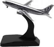 Pre-Built Model Aircraft 7CM 1/400 Scale Diecast Model Alloy Airplanes for Boeing B737-500 N73700 Highly Detailed Aircraft Miniature Airplane Model