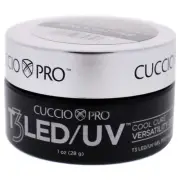 T3 Cool Cure Versatility Gel - Kekes Glitter by Cuccio Pro for Women - 1 oz N...