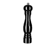 Wooden pepper mill Beech wood pepper mill Color manual pepper mill 10 inch black