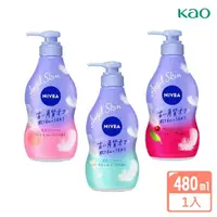 在飛比找momo購物網優惠-【Kao 花王】NIVEA 天使柔膚沐浴乳-480ml(多款