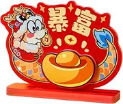 Year Of Snake Centerpieces | Spring Festival Signs Supplies - Year Of The Snake 2025 Chinese New Year Table Decor Centerpiece For Spring Festival Supplies