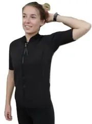 Women's 2mm Wetsuit Jacket, Short Sleeve, Full Front Zipper, Sizes: XS & Small