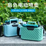 肩負式電動噴霧器園藝灑水壺手提式5L小型澆花打藥噴水壺高壓家用