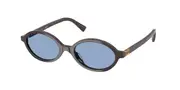 Miu Miu MU04ZSF Asian Fit 22C60O Men's Sunglasses Brown Size 50