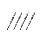 4 x Bosch Glow Plugs for Fiat Scudo 2.0L 120MULTI I4 16V DOHC Van 2008-2016