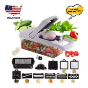 Multi 22-in-1 Veggie Mandoline Slicer Food Chopper Cutter for Tomato Fruit