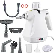 1000W Handheld Multi-Surface Steam Cleaner with Accessories, Multi-Purpose Steamer for Home Use, Steamer for Cleaning Floor, Upholstery, Grout and Car