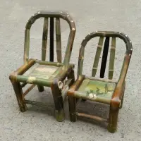 在飛比找樂天市場購物網優惠-竹椅子 靠背椅 凳子 竹制品家具 小竹椅子板凳 傳統家用 兒