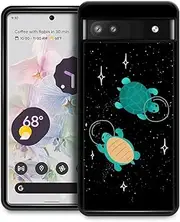[CARLOCA] Compatible with Google Pixel 7A Case,Space Turtles Pattern Design for Girl Boy Shockproof Anti-Scratch Case for Google Pixel 7A