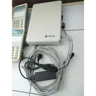 東訊 TECOM 電話總機系統 SD616A 主機一台+SD 7506D螢幕話機三台 AP3303 sd7710e