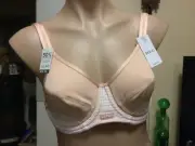 Women’s Bra BERLEI “ELECTRIFY” Nude White Soft Cup Under Wire SIZE 12C BNWT