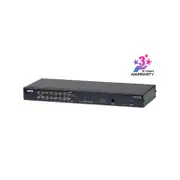 ATEN KH2516A 2-Console 16-Port Multi-Interface (DisplayPort, HDMI, DVI, VGA) Cat 5 KVM Switch