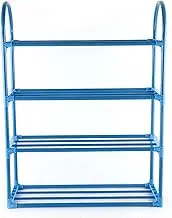 AidiOn 4 Tier Shoe Rack, Strong and Durable,Space-Saving Design, Quick Assembly,Multi-Functional Shoe Tower Shelf, No Tools Required(57 * 75 * 20 Cm)