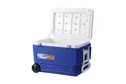 Glacio 60L Portable Ice Cooler Box With Wheels Camping Fridge