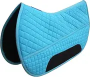 CHALLENGER Horse Saddle PAD Horse 26" x 16" Contoured Fleece Lined Quilted Western 39TS10