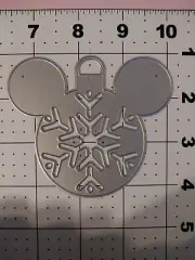 Universal Thin Metal Die Cut Tool Disney Mickey Mouse Christmas Tree Ornament XL