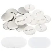 1.72" Blank Button Making ,10Pcs Round Badge Parts for Button Maker Machine
