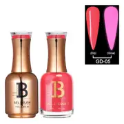 Billionaire Gel Polish UV LED & Nail Lacquer Duo - Glow In The Dark 005 15ml