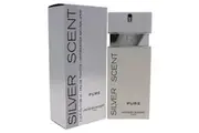 Silver Scent Pure by Jacques Bogart for Men - 3.3 oz EDT Spray