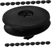 VINTORKY Car Carpet Fixing Buckles 20pcs Plastic Slip Holders Mat Grippers No Tool Installation