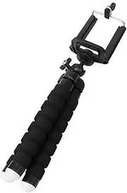 Portable Mini Octopus Tripod Stand with Phone Holder for Live Streaming Selfie