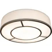 AFX RVEF2032LAJUD Reeves 1 Light 20"W Integrated LED Flush Mount - White