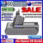 For Dyson V6 Battery V6 Animal SV03 SV04 SV05 SV06 SV09 DC58 DC61 DC62 DC72 DC74