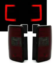 LTI LED Tail Light for VW CADDY 03-14 Red Smoke LDVWF7WS XINO AU