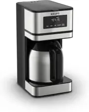 KRUPS Simply Brew 14 Cup Programmable Coffee Maker: Stainless Steel Carafe, Digi