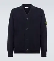 [Stone Island] Stone Island Compass cotton cardigan AU 93 blue