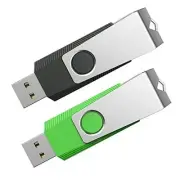 64GB Flash Drive 2 Pack 64GB USB Flash Drive Thumb Drive Zip Drive USB 2.0
