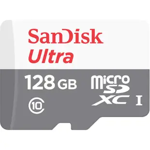 【SanDisk】 128G 64G 32G ULTRA MicroSD 100MB/S UHS-I C10 記憶卡