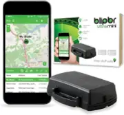 Blipbr Ultra Mini GPS Asset Tracker Extra Long-Life Battery Powered 10 Years ...