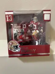 2024 McFarlane Sports Picks Brock Purdy Red Jersey