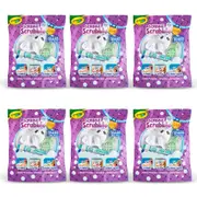 6x Crayola Scribble Scrubbies Pets Refresh Kids/Children Art/Craft Toy Assorted