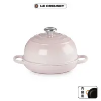 在飛比找momo購物網優惠-【Le Creuset】典藏琺瑯鑄鐵鍋烘焙麵包鍋24cm(貝