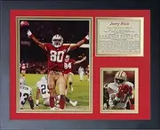 Legends Never Die Jerry Rice Touchdown Framed Photo Collage, 11x14-Inch