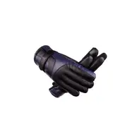 2 Pairs Waterproof Warm PU Leather Gloves Motorcycle Safety Sport Touch Screen Gloves Men