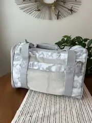 Mark and Graham Buddy Pet Carrier, Dog/ Cat Carry On, Grey Camo