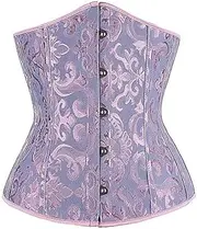 Floral Corset Waist Training Fishbone Corset Women's Corset Push Up Sexy Corset
