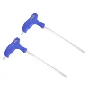 8mm Hex Key T-Handle Dual End Wrench Spanner, Metric CR-V Steel 2 Pcs