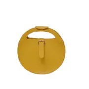 Simple PU Leather Totes Bag Women Classic Creative Delicate Design Chic Round Circle Mini Portable Travel Handbags