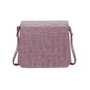 Retro Stone Pattern Shoulder Bag Alligator Pu Leather Fashion Small Women Messenger Handbag Purse