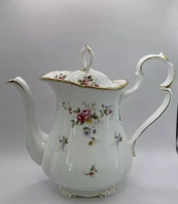 Royal Albert Tenderness Large Coffee Pot Bone China England