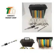 PKM 27 pc Slimline Pen Kit Starter Kit BUNDLE with 5 Bushings, Maxi-Mandrel M...