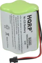 HQRP 800mAh 4.8V Battery for Uniden Bearcat Sportcat BP120 BP180 Scanners