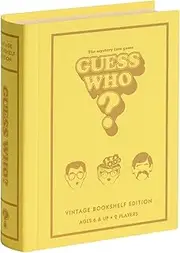 WS Game Company Guess Who? Vintage Bookshelf Edition